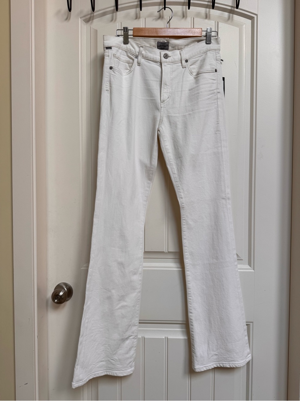 NWT Citizens of Humanity Off White (Sea Salt) Emannuelle Slim Boot Jeans. 29x33
